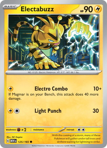 [sv03.5-125] Electabuzz Common (125/165) sv03.5