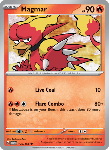 [sv03.5-126] Magmar Common (126/165) sv03.5