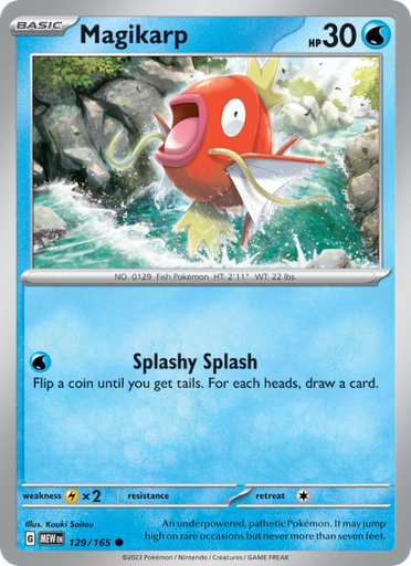[sv03.5-129] Magikarp Common (129/165) sv03.5