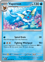 Vaporeon Rare (134/165) sv03.5