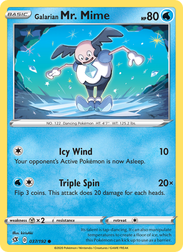 [swsh2-37] Galarian Mr. Mime Common (37/192) swsh2