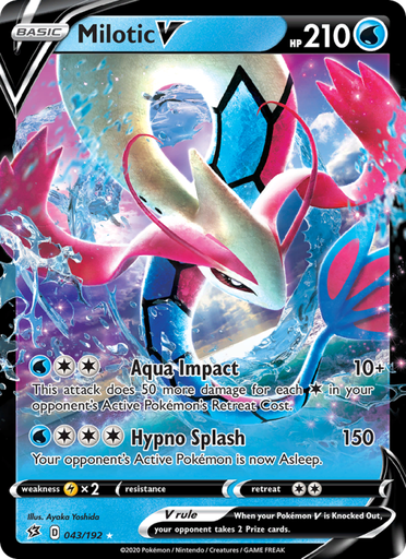 [swsh2-43] Milotic V Holo Rare V (43/192) swsh2
