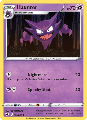 [swsh1-84] Haunter Uncommon (84/202) swsh1