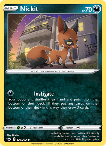 [swsh1-125] Nickit Common (125/202) swsh1