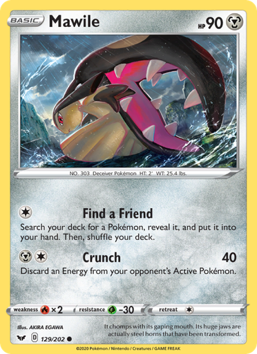 [swsh1-129] Mawile Common (129/202) swsh1