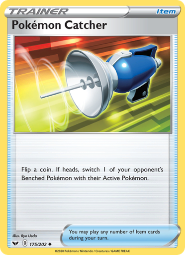 [swsh1-175] Pokémon Catcher Uncommon (175/202) swsh1