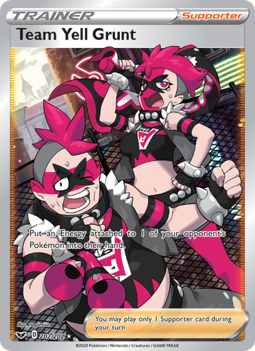 [swsh1-202] Team Yell Grunt Ultra Rare (202/202) swsh1