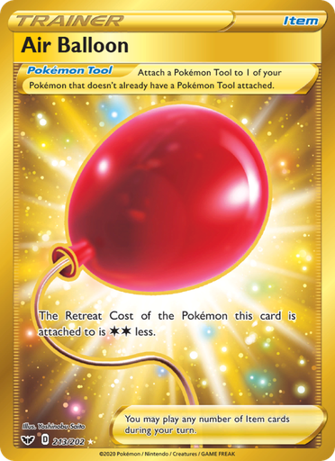 [swsh1-213] Air Balloon Secret Rare (213/202) swsh1