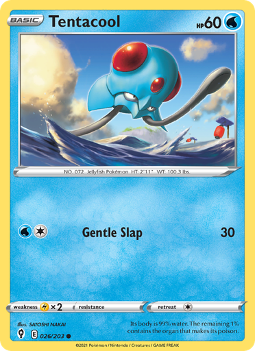 [swsh7-26] Tentacool Common (26/203) swsh7