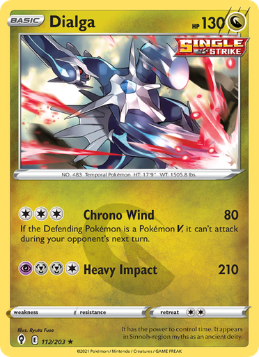 [swsh7-112] Dialga Holo Rare (112/203) swsh7
