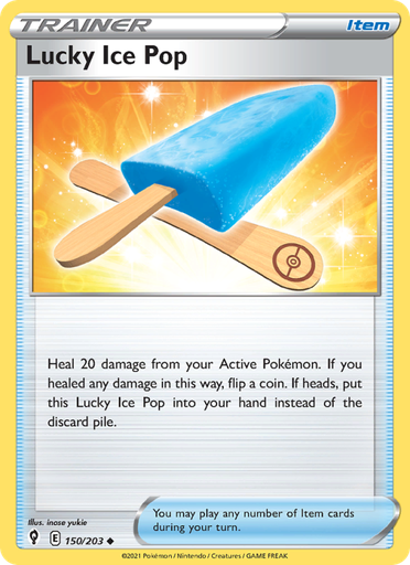 [swsh7-150] Lucky Ice Pop Uncommon (150/203) swsh7