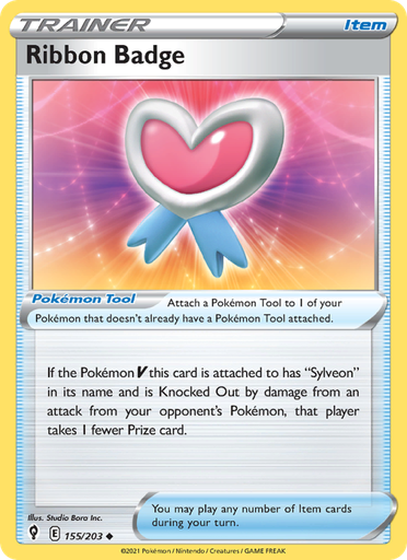 [swsh7-155] Ribbon Badge Uncommon (155/203) swsh7