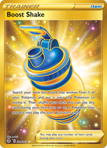 [swsh7-229] Boost Shake Secret Rare (229/203) swsh7
