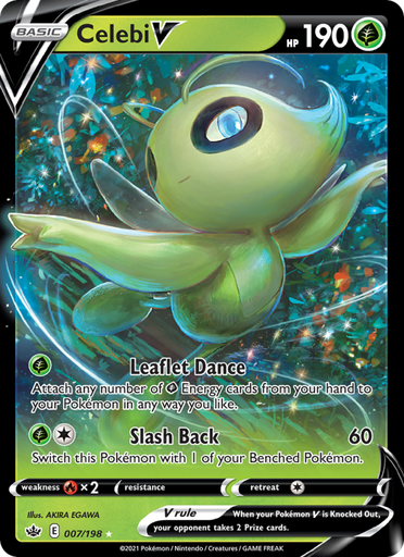[swsh6-7] Celebi V Holo Rare V (7/198) swsh6