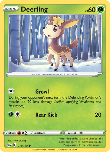 [swsh6-11] Deerling Common (11/198) swsh6