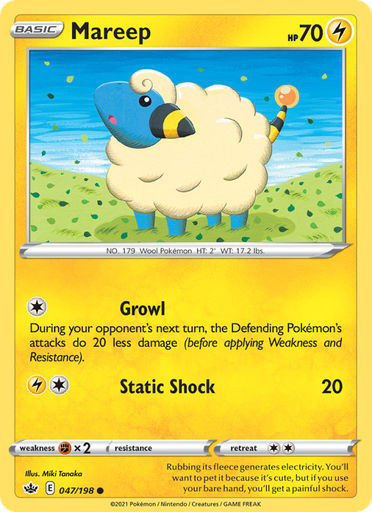 [swsh6-47] Mareep Common (47/198) swsh6