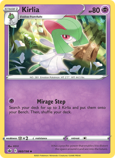 [swsh6-60] Kirlia Uncommon (60/198) swsh6