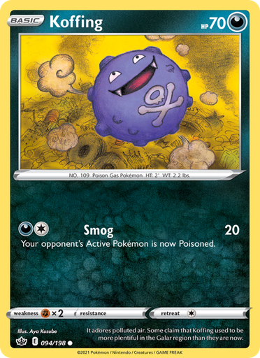 [swsh6-94] Koffing Common (94/198) swsh6
