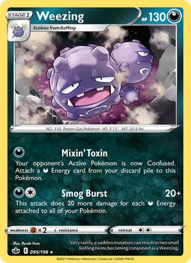 [swsh6-95] Weezing Rare (95/198) swsh6