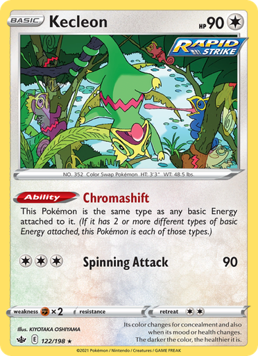 [swsh6-122] Kecleon Rare (122/198) swsh6