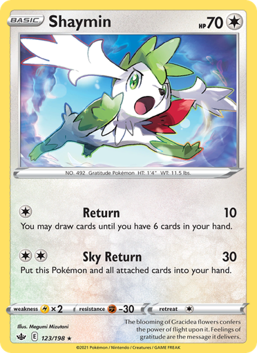 [swsh6-123] Shaymin Holo Rare (123/198) swsh6