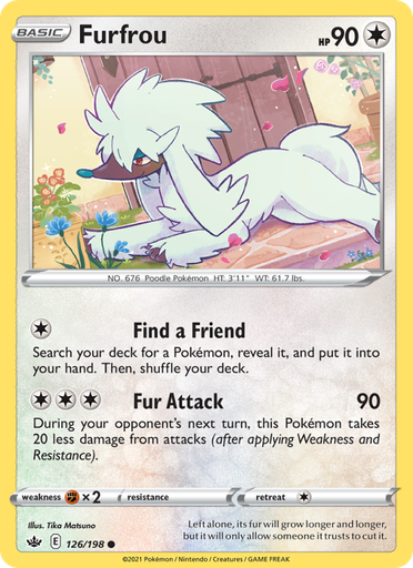 [swsh6-126] Furfrou Common (126/198) swsh6
