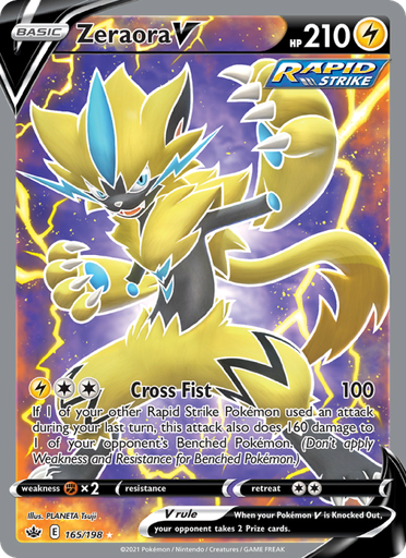 [swsh6-165] Zeraora V Ultra Rare (165/198) swsh6
