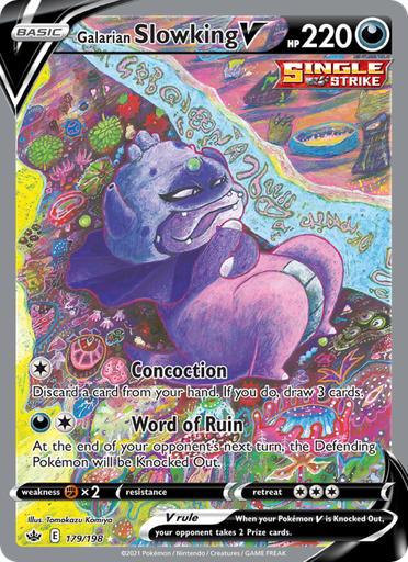 [swsh6-179] Galarian Slowking V Ultra Rare (179/198) swsh6