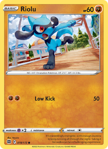 [swsh9-078] Riolu Common (078/172) swsh9