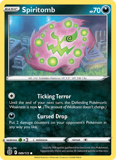 [swsh9-089] Spiritomb Common (089/172) swsh9