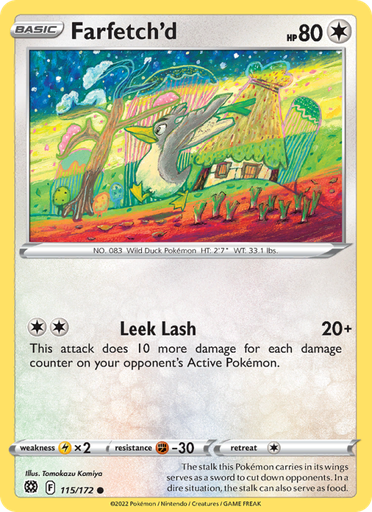 [swsh9-115] Farfetch'd Common (115/172) swsh9