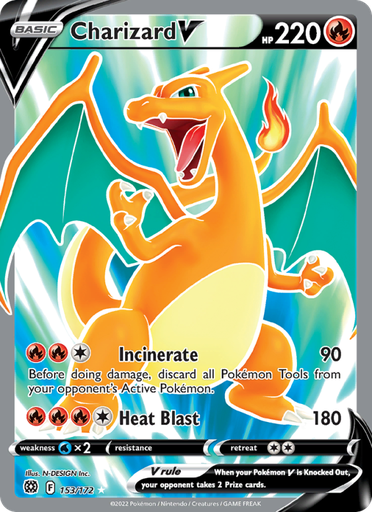 [swsh9-153] Charizard V Ultra Rare (153/172) swsh9
