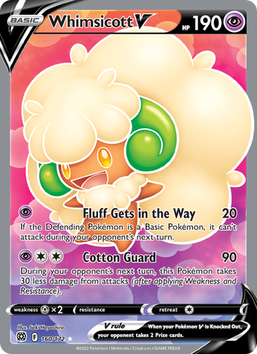 [swsh9-160] Whimsicott V Ultra Rare (160/172) swsh9