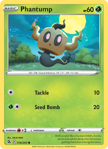 [swsh8-16] Phantump Common (16/264) swsh8