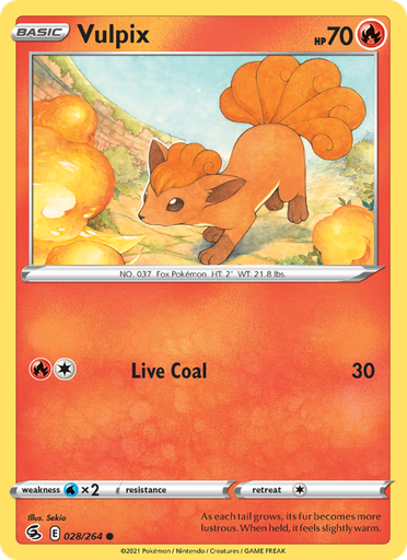 [swsh8-28] Vulpix Common (28/264) swsh8