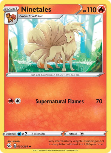 [swsh8-30] Ninetales Uncommon (30/264) swsh8