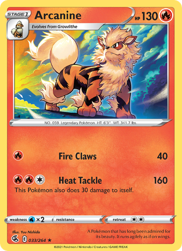 [swsh8-33] Arcanine Rare (33/264) swsh8