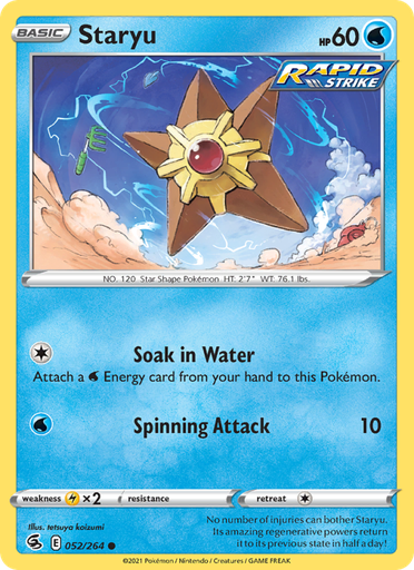 [swsh8-52] Staryu Common (52/264) swsh8