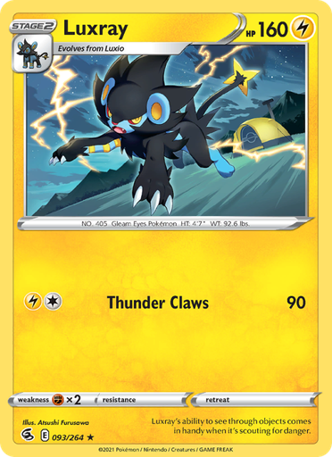 [swsh8-93] Luxray Rare (93/264) swsh8
