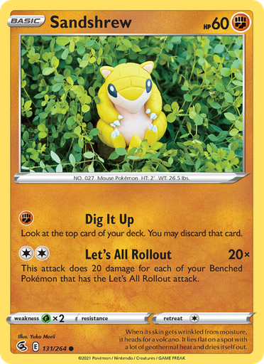 [swsh8-131] Sandshrew Common (131/264) swsh8