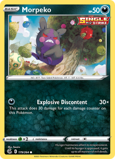 [swsh8-179] Morpeko Common (179/264) swsh8