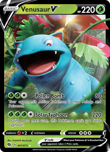 [swsh3.5-1] Venusaur V Holo Rare V (1/70) swsh3.5