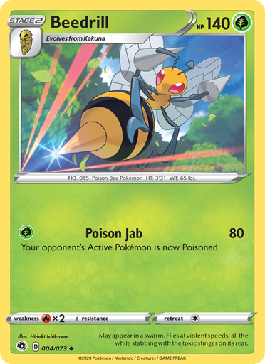 [swsh3.5-4] Beedrill Uncommon (4/70) swsh3.5