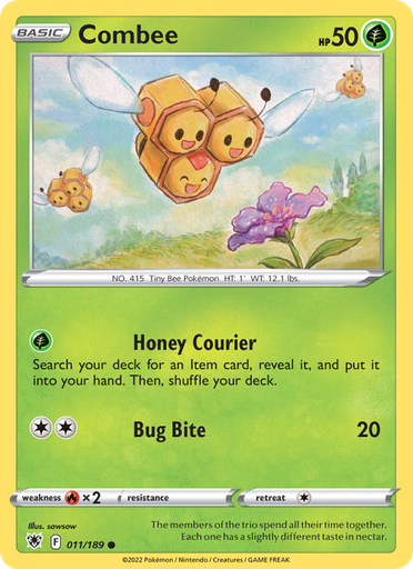 [swsh10-011] Combee Common (011/189) swsh10