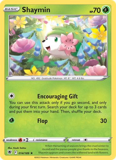 [swsh10-014] Shaymin Rare (014/189) swsh10