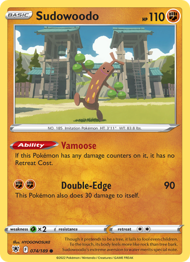 [swsh10-074] Sudowoodo Common (074/189) swsh10