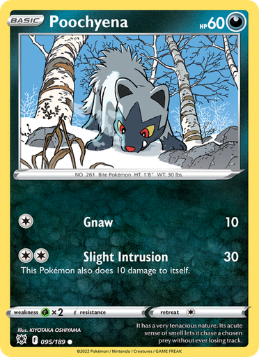 [swsh10-095] Poochyena Common (095/189) swsh10