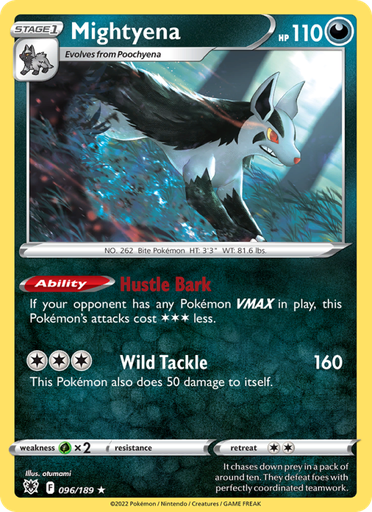[swsh10-096] Mightyena Rare (096/189) swsh10