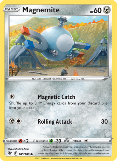 [swsh10-105] Magnemite Common (105/189) swsh10