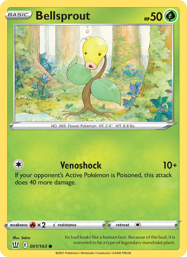 [swsh5-1] Bellsprout Common (1/163) swsh5